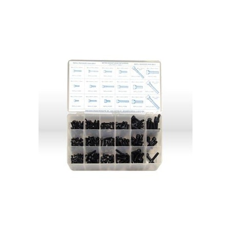 Precision Brand 255 Piece Metric Cap Screw Assortment 12980